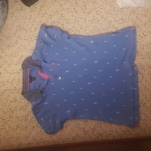 U.S polo assn. blue shirt